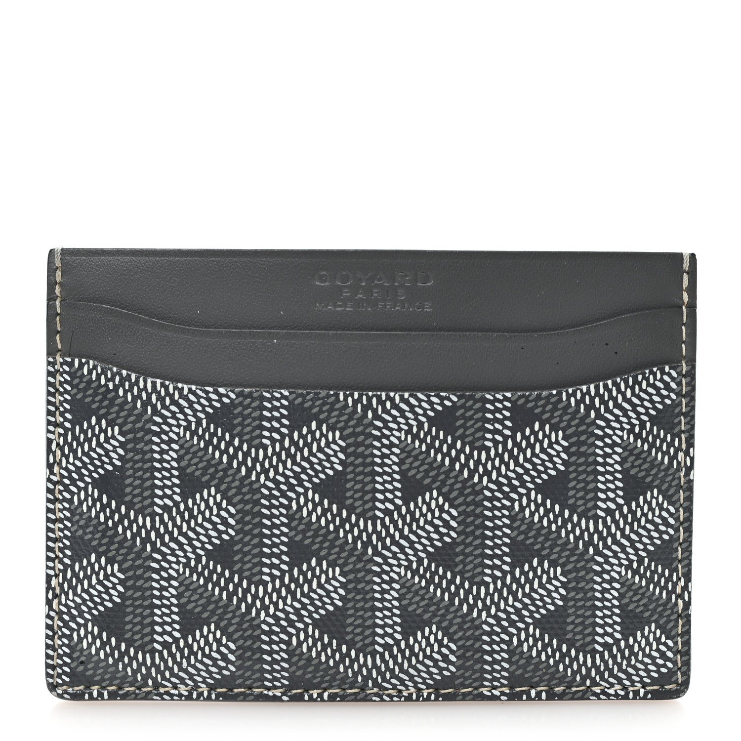 Goyard Goyardine Saint Sulpice Card Holder Grey
