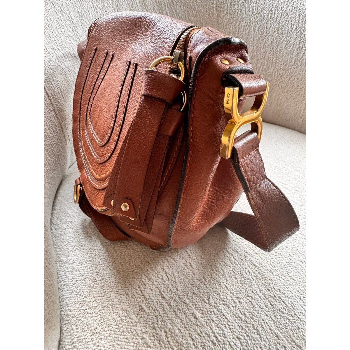 Marcie leather crossbody bag