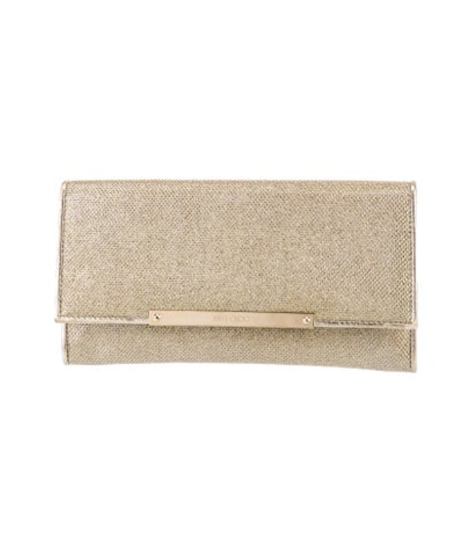 Jimmy Choo Choo Glitter Clutch