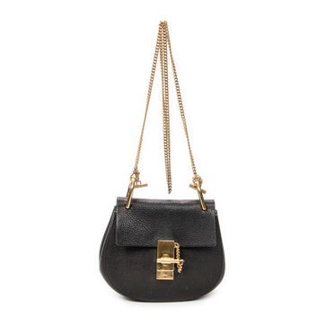 Chloe Leather Mini Drew