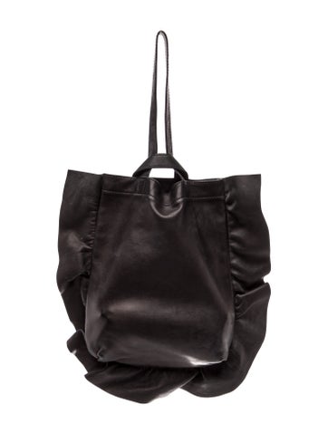 Leather Top Handle Bag