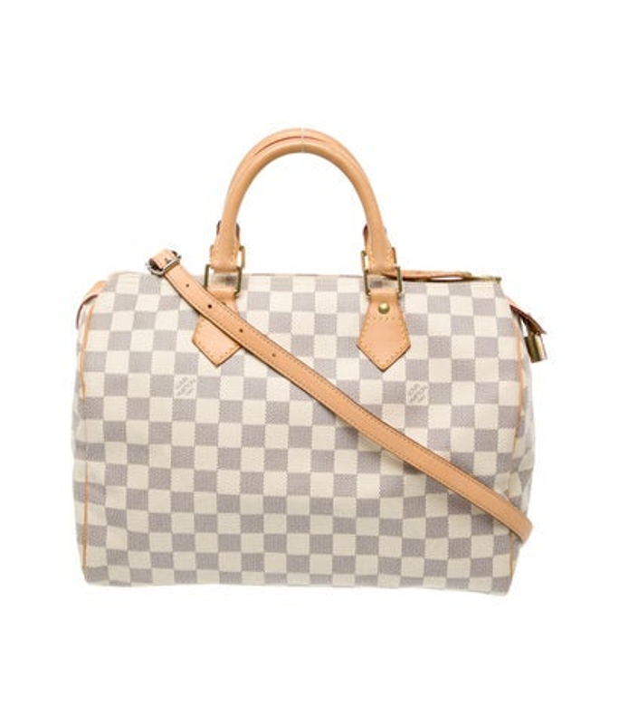 Louis Vuitton Vuitton Damier Azur Speedy Bandouliere 30