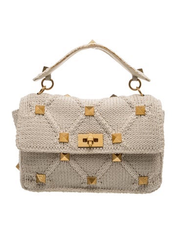 Rockstud Top Handle Bag