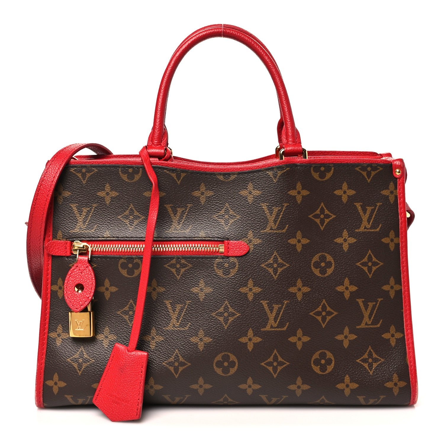 Louis Vuitton Monogram Popincourt PM Red