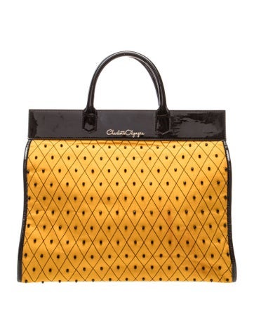 Charlotte Olympia Leather Top Handle Bag Vintage