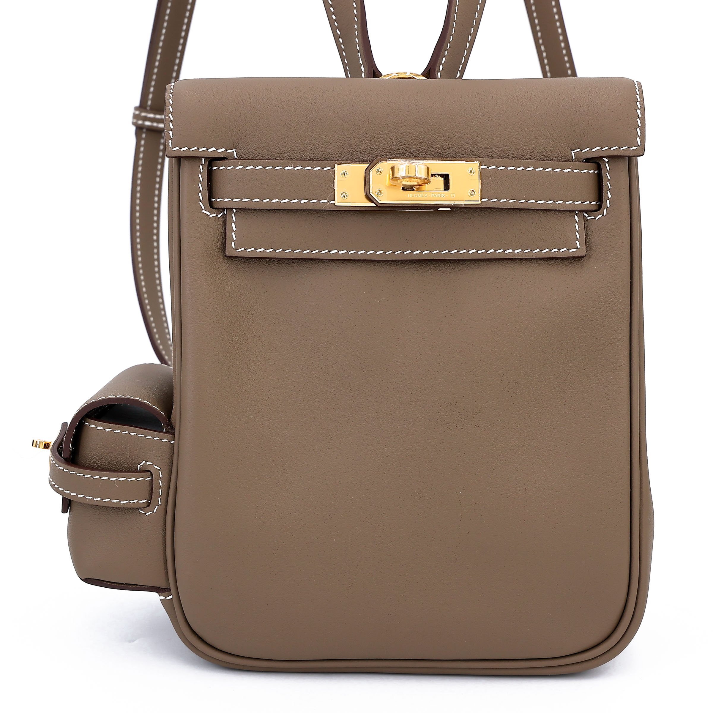 Brand New ( Rank N ) HERMÈS Kelly Jump Etoupe (18) Swift Gold hardware K (2025)