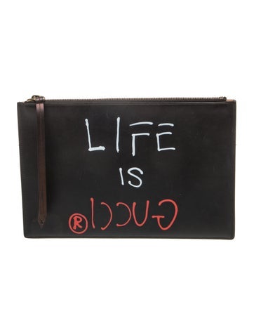 Leather Clutch