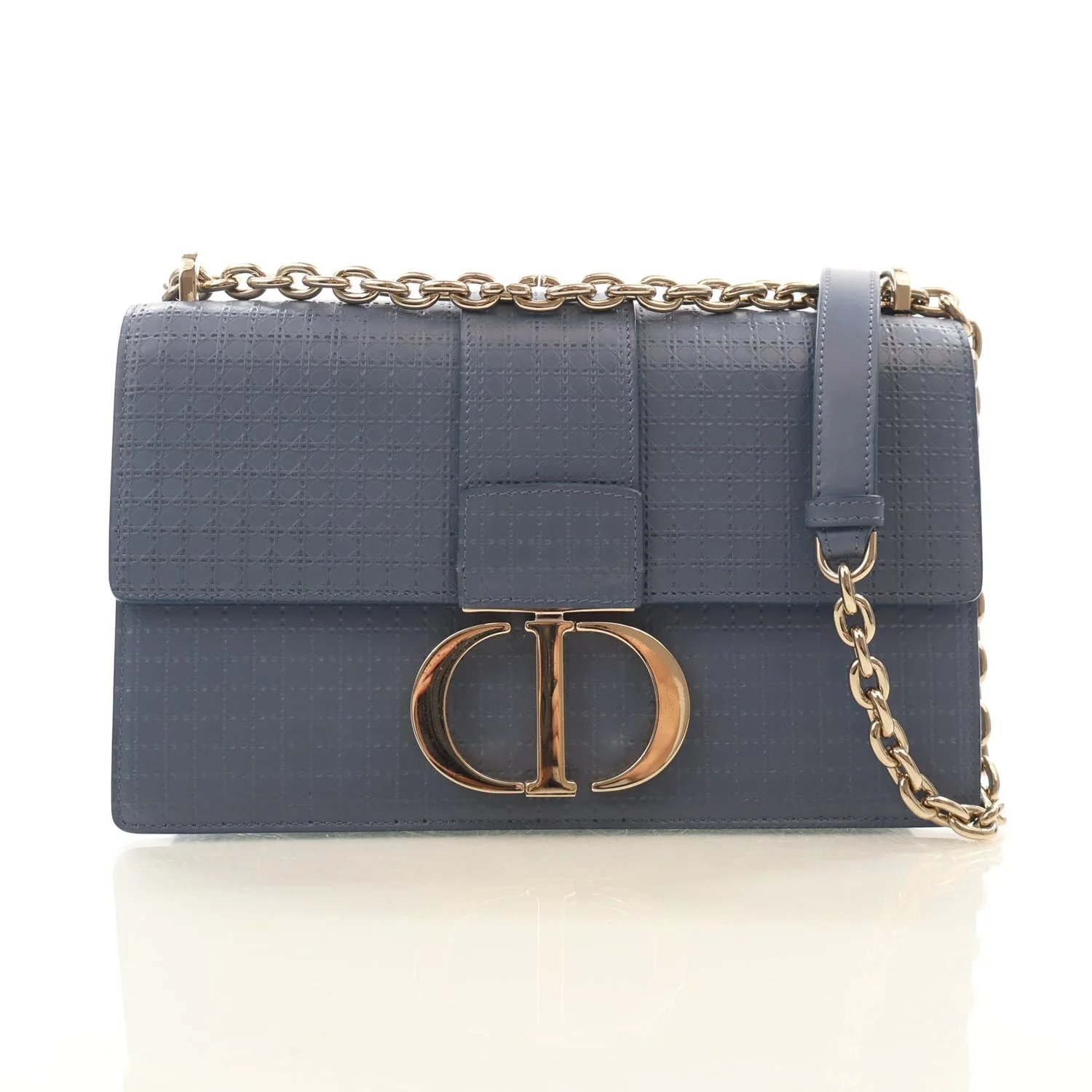 Calfskin Montgaine Flap Chain 30