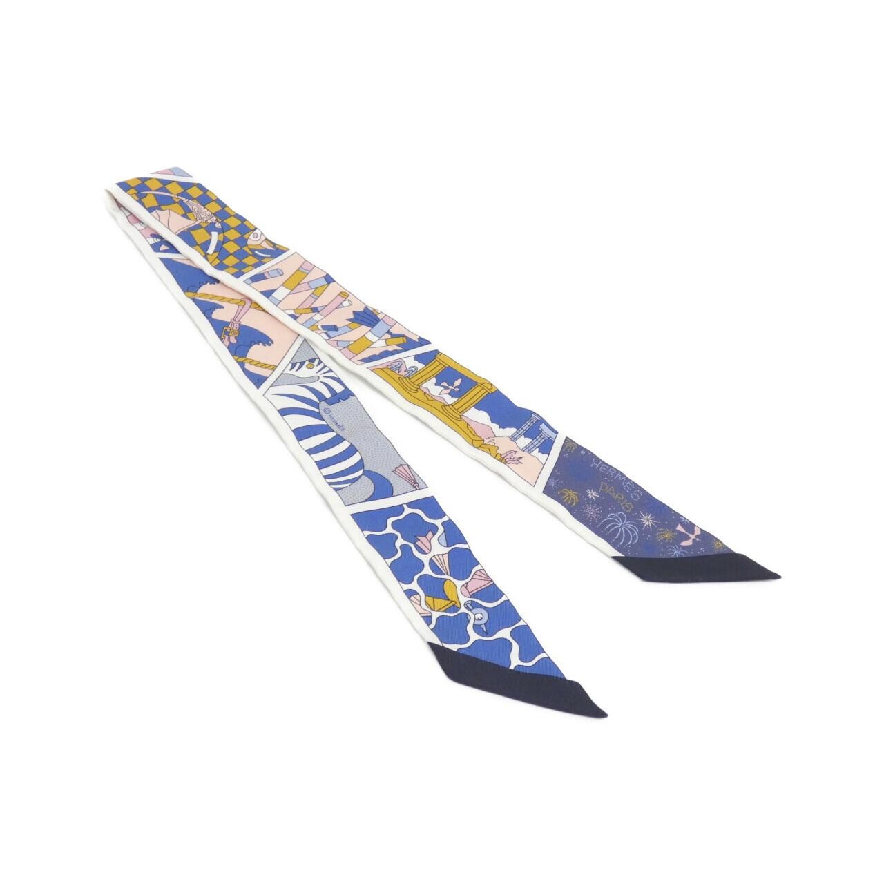 Hermès HERMES FACTORY SUITE Twilly 063975S Scarf