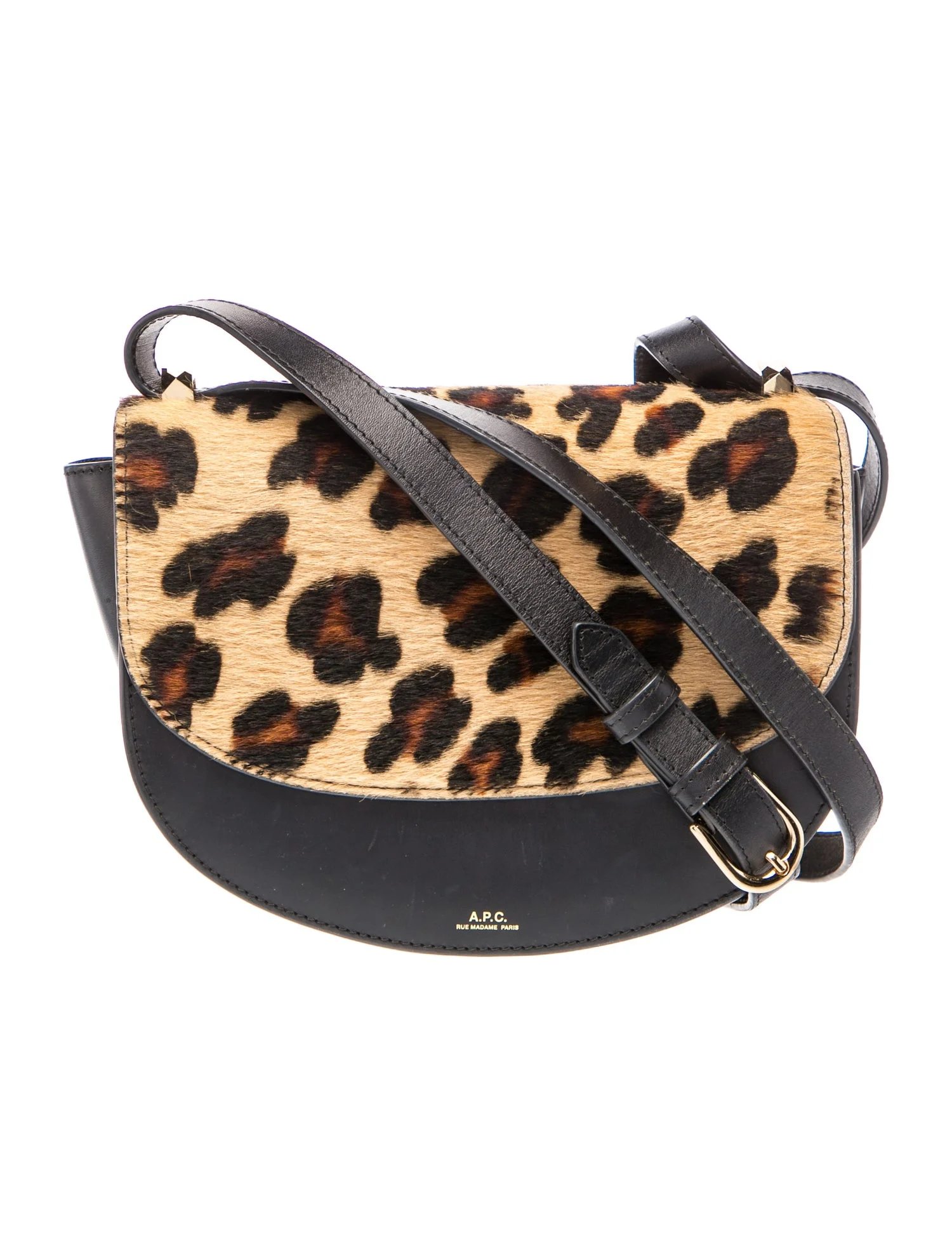 A.P.C. Leather Crossbody Bag