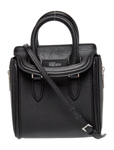 Leather Black Grained Leather Heroine Mini