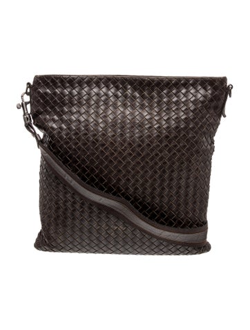 Intrecciato Crossbody Bag Vintage