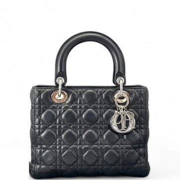 Leather Lady Dior Medium