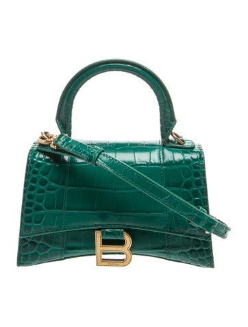 Embossed Leather Hourglass XS