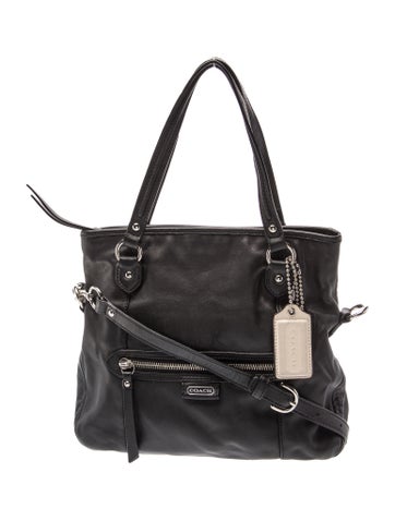 Leather Top Handle Bag