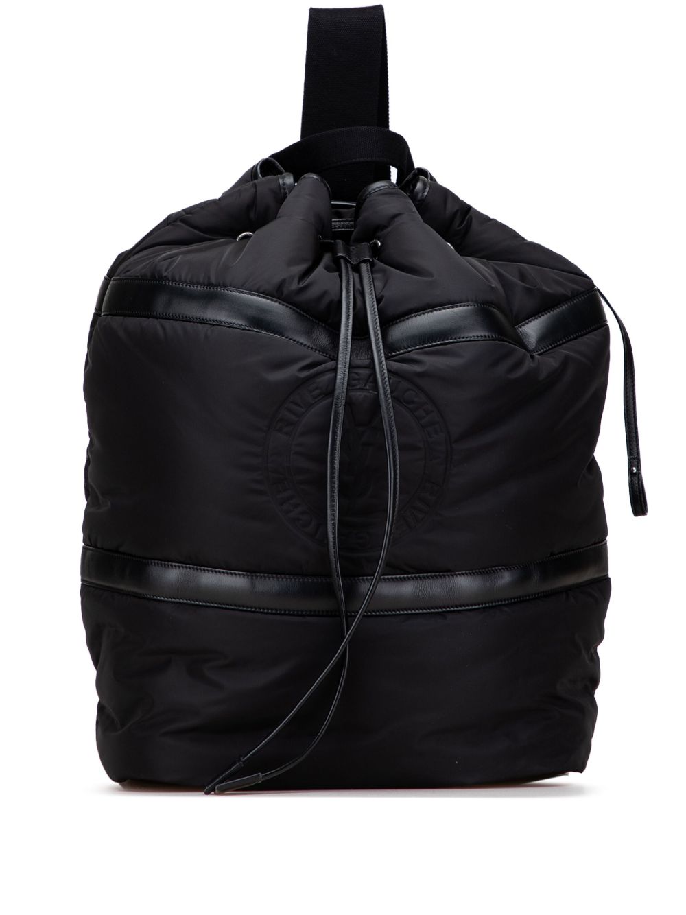 Saint Laurent 2023 Nylon Rive Gauche Drawstring backpack