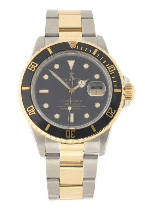 Two-Tone Stainless Steel Submariner Date 16803 40mm