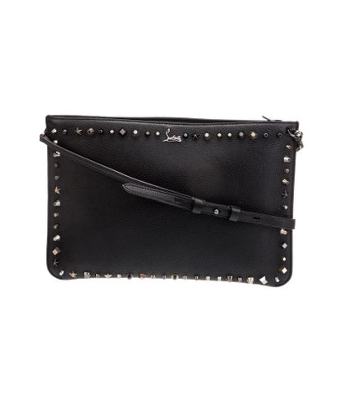Christian Louboutin Louboutin Leather Loubiclutch