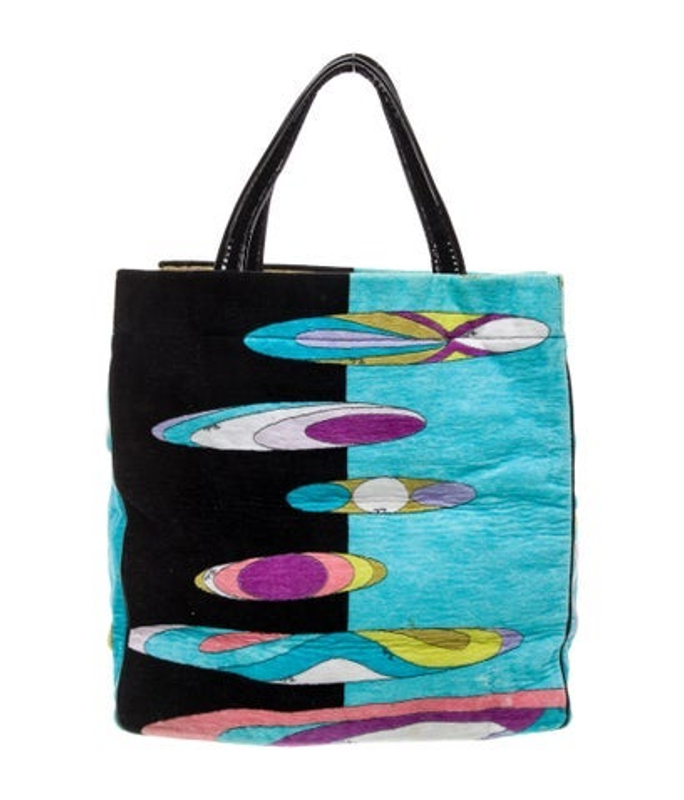 Emilio Pucci Pucci Terry Cloth Tote