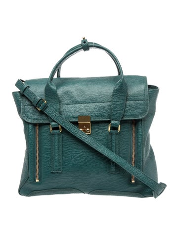 Leather Top Handle Bag
