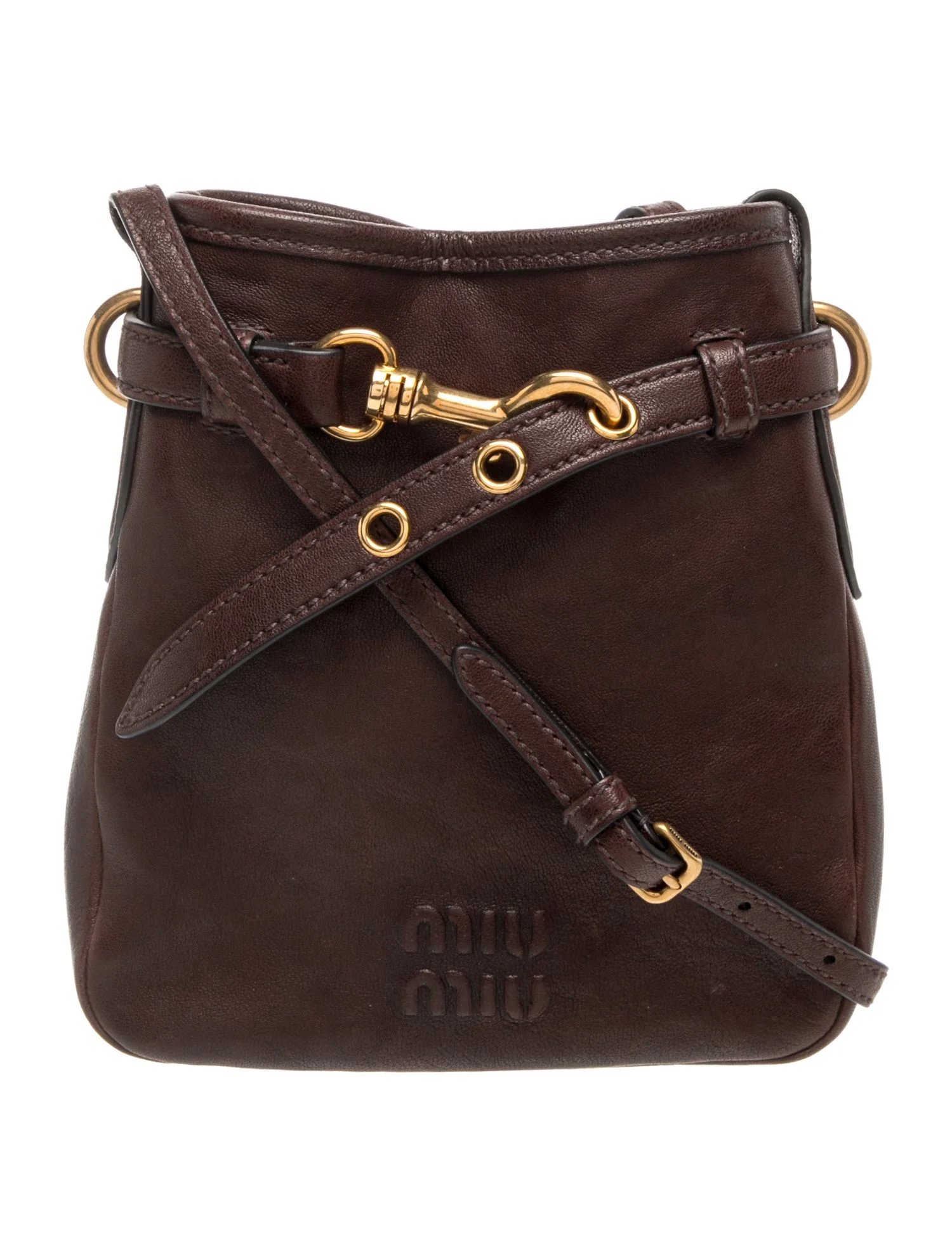 Leather Bucket Bag