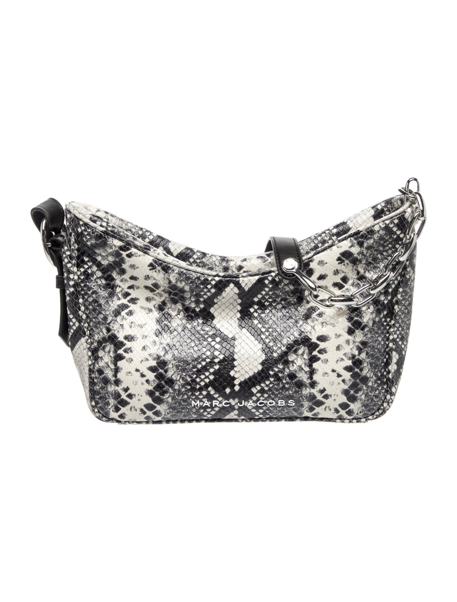 Embossed Leather Shoulder Bag
