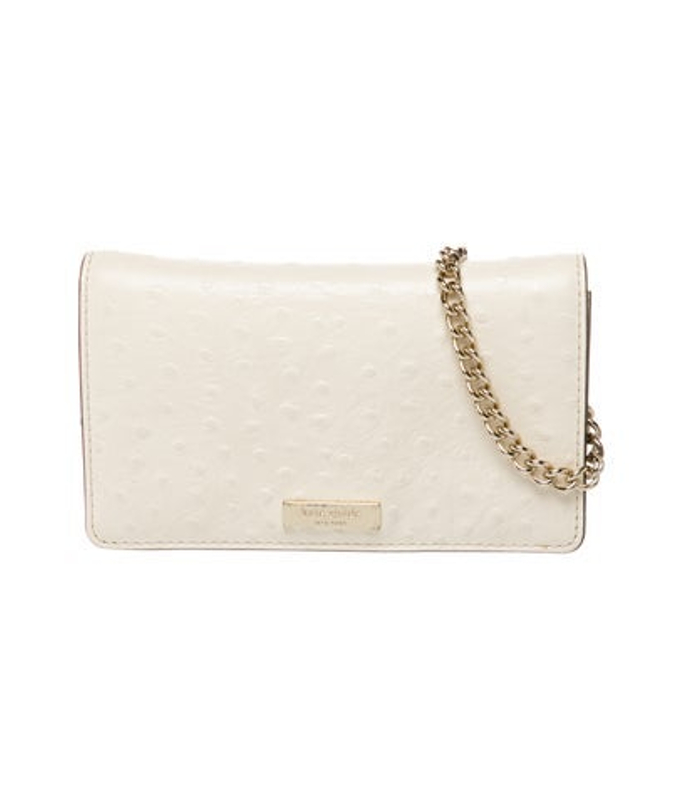 Kate Spade Spade New York Embossed Leather Clutch