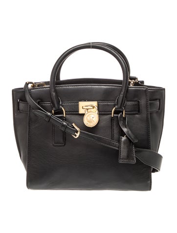 Michael Kors Leather Top Handle Bag