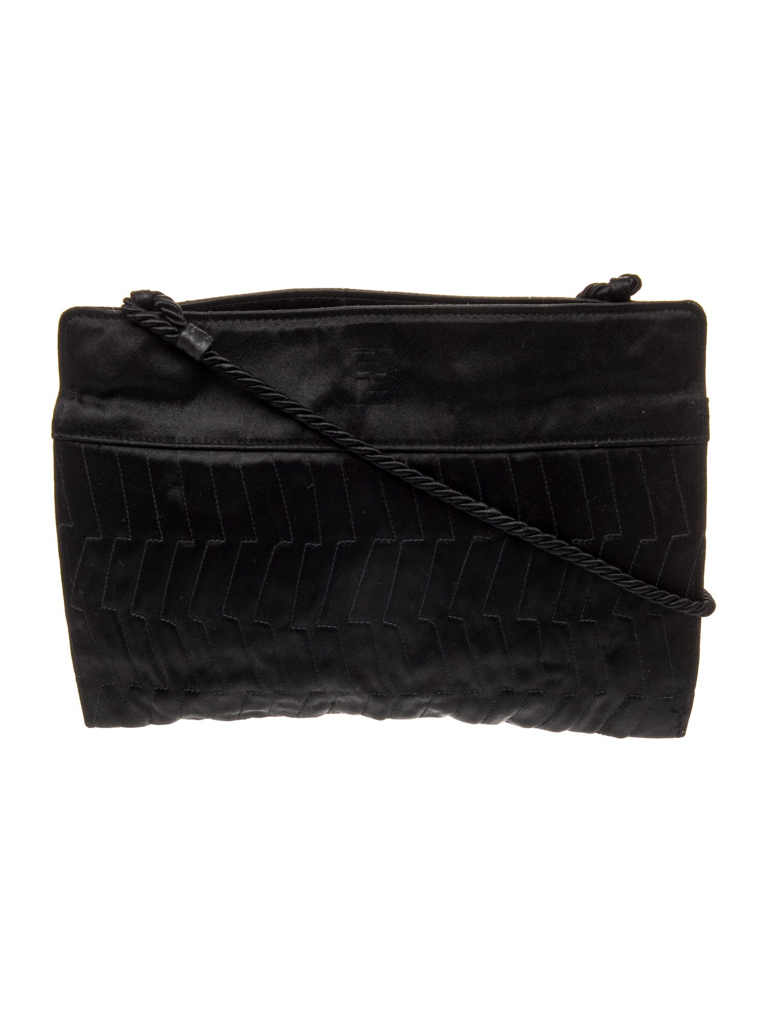 Fendi Satin Shoulder Bag Vintage