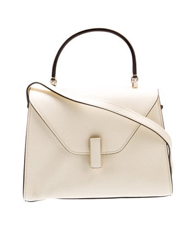 Valextra Leather Top Handle Bag