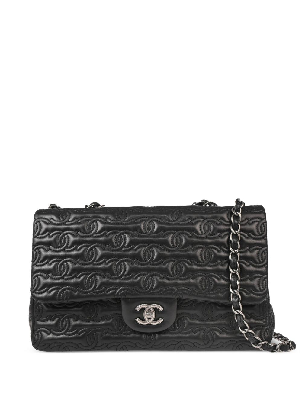 2014 CC-quilted shoulder bag