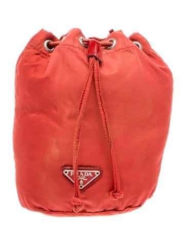 Vela Nylon Bucket Bag Vintage