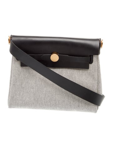 Hermes 2025 Toile Mini Herbag Zip 20