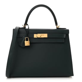 Hermes Epsom Kelly Sellier 28 Vert Cypress