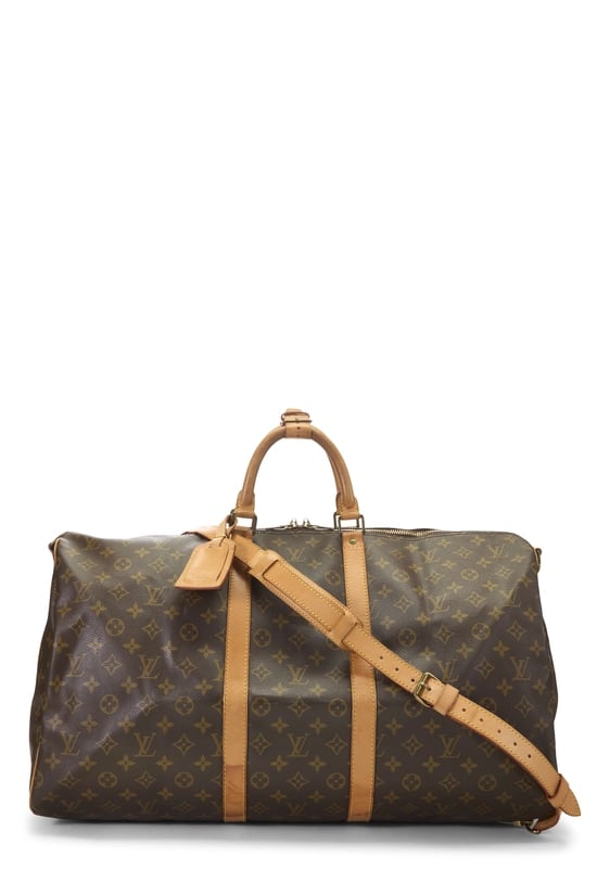 Monogram Canvas Keepall Bandouliere 55