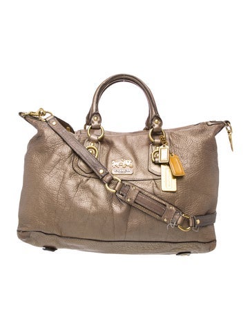 Coach Leather Top Handle Bag