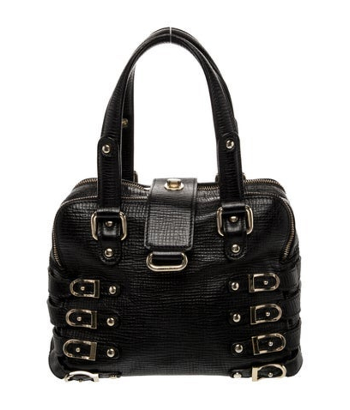 Jimmy Choo Choo Leather Top Handle Bag