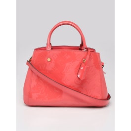 Louis Vuitton Louis Vuitton Poppy Monogram Vernis Montaigne BB Bag