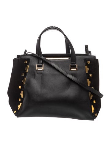 Jimmy Choo Leather Top Handle Bag