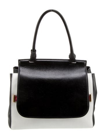 The Row Leather Top Handle Bag