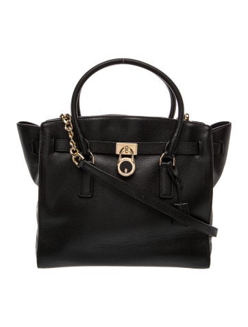 Leather Top Handle Bag