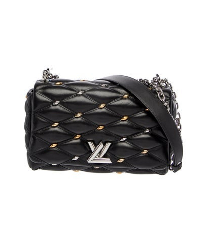 Louis Vuitton Vuitton Leather Malletage Go 14 Pm