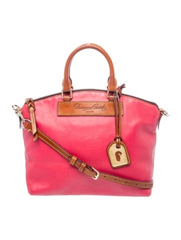 Leather Top Handle Bag
