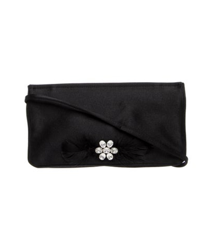 Jimmy Choo Choo Satin Shoulder Bag