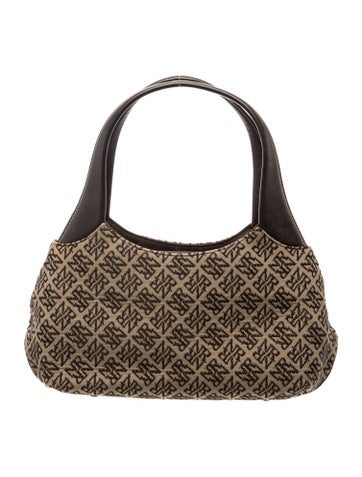 Nina Ricci Canvas Top Handle Bag