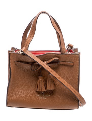 Leather Top Handle Bag