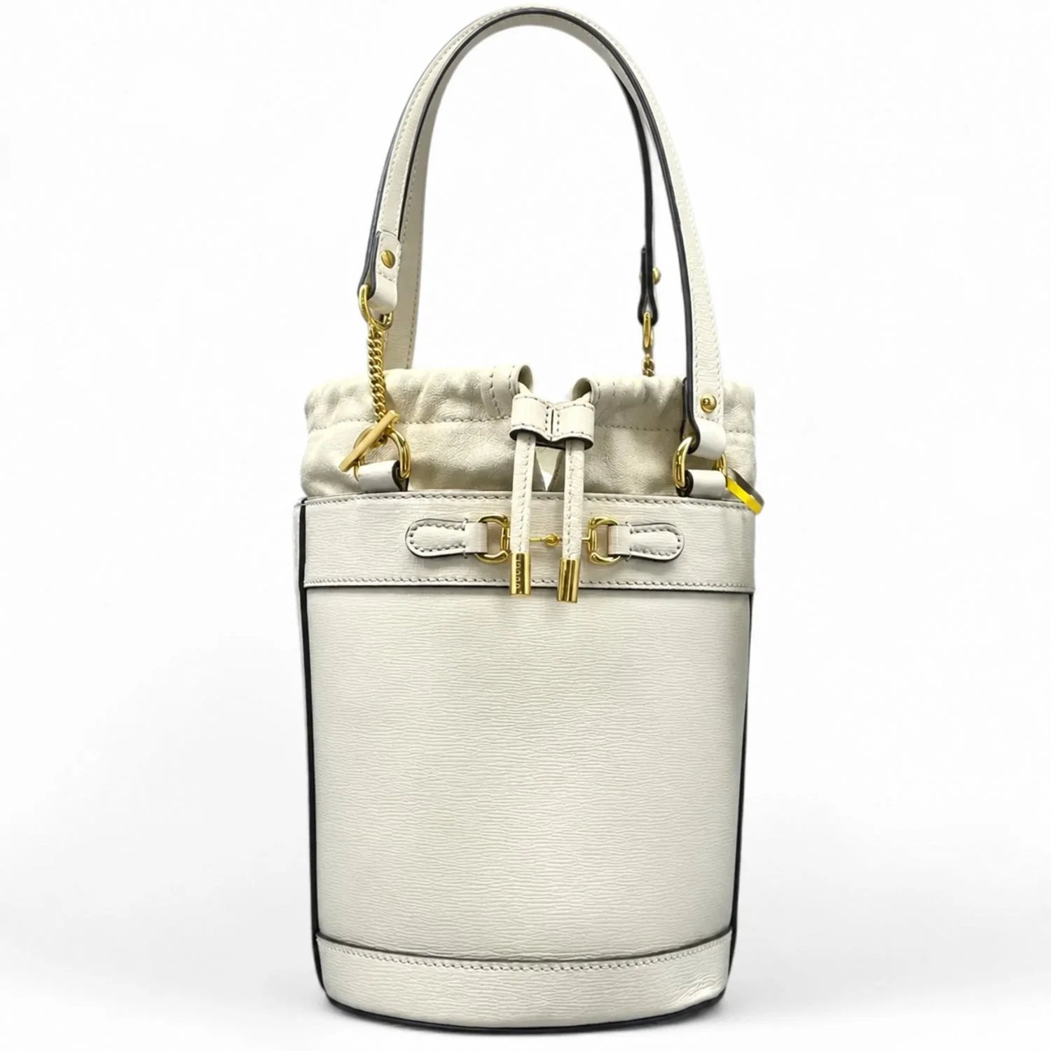 Calfskin Horsebit 1955 Drawstring Bucket Bag Small