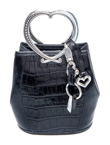 Leather Top Handle Bag