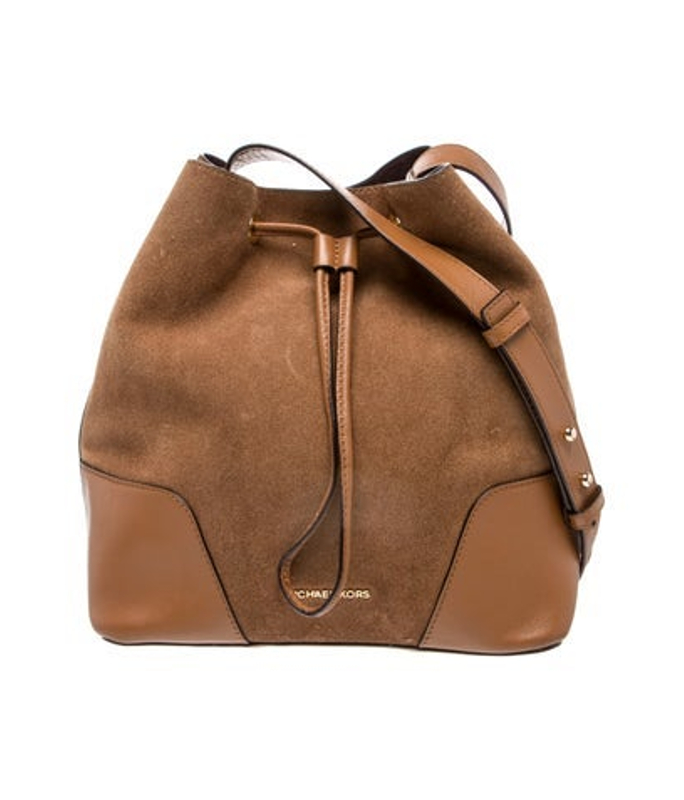 Michael Kors Kors Suede Shoulder Bag
