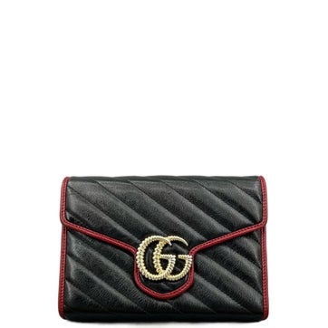 Calfskin Marmont Chain Wallet